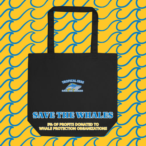 'Save the Whales' Eco Tote Bag